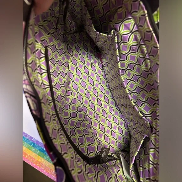 Vera Bradley Gabby Purple Punch 3 pct set - Picture 7 of 7